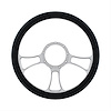14 CHROME ALUMINUM STEERI - image 1
