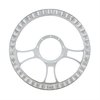 14 CHROME ALUMINUM STEERI - image 2