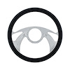 14 CHROME ALUMINUM STEERI - image 1