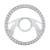 14 CHROME ALUMINUM STEERI - image 2