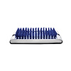 90054 Stainless Shoe/Boot Scraper With Nylon Brush - Blue Brush - image 1