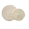 CARD 6 WHITE SISAL CLOTH - image 1