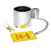 90107 Heavy Duty Steel King Pin Lock With 12 in. Warning Tag For 2 in. Diameter Kingpin - image 1