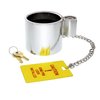 90107 Heavy Duty Steel King Pin Lock With 12 in. Warning Tag For 2 in. Diameter Kingpin - image 2