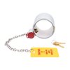 90107 Heavy Duty Steel King Pin Lock With 12 in. Warning Tag For 2 in. Diameter Kingpin - image 3
