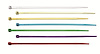 6 CABLE TIE - BRASS - image 1