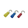 98047 22-18 AWG #10 Stud Vinyl Hook Terminal, 6-Pack - image 1