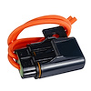 98127 In-Line HD ATC/ATO Waterproof Fuseholder w/, 2 8 in. 12 AWG Orange GXL Leads - image 1