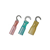 98155 22-18 AWG #10 Stud CS Heat Shrink Hook Terminal, Red, 5-Pack - image 1