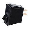 98292 Black Non-Illum Rocker 16 Amp 12V S.P.S.T. On/Off 1 Pc. - image 1