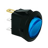 98301 Green Illum Round Rocker 10 Amp 12V On/Off 1/2 in. Dia. 1 Pc. - image 1