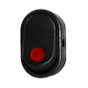 98303 Red Illum Oval Rocker 16 Amp 12V On/Off 1/2 in. Dia. 1 Pc. - image 1