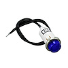 98309 16 Amp 12V Amber Warning Light w/ 1/2 in. Panel Mount and Leads 1 Pc. - image 1