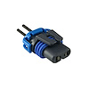 98341 2-Wire Universal Halogen Low Beam Headlight Connector, Metri-Pack 280 Series, 1 Pc. - image 1