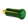 98374 Green Warning Light 16 Amp 12V w/2 Lucar Terminals, 1 Pc. - image 1