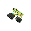 98401 4-Way Flat Moisture Proof M/FM Trailer Connectors w/ Polarized Plugs, 1 Pc. - image 1