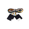 98402 4-Way Flat Molded M/FM Trailer Connectors w/ Polarized Plugs, 1 Pc. - image 1