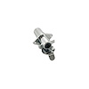 98405 4-Pole Round M/FM Chrome Metal Trailer Plug Connector, 1 Set. - image 1