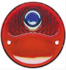1928-31 RED TAIL LIGHT GL - image 1