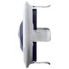 Glass Blue Dot with Chrome Ring - image 2