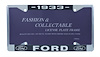 1933 FORD LICENSE PLATE F - image 1