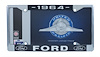 1964 FORD LICENSE PLATE F - image 1