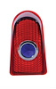 1949-50 RED GLASS INCANDE - image 1