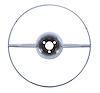 1953 CHROME HORN RING - image 1