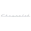 C4032 "Chevrolet" Script Trunk Emblem for 1954 Chevy Bel-Air, 210, 150