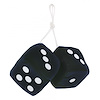 Classic Fuzzy Dice Black