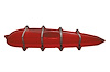 1959 TAIL LIGHT LENS TRIM - image 1