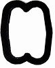 1962 TAIL LIGHT TO BODY S - image 1