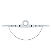 CHROME 1963 HORN RING - image 1