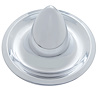Bullet Top Hub Cap Set for 1967 Chevy Bel Air, Biscayne, Caprice, Impala [Chrome-Plated Stainless Steel] - image 1