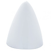 Custom Chrome Bullet Cap 3 1/2 in. x 4 1/4 in. - image 1