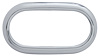 1942-48 CHROME FLUSH MOUN - image 1