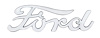 1939 FORD HOOD SIDE EMBLE - image 1