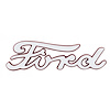 1940 FORD HOOD SIDE EMBLE - image 1