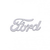 CHROME VINTAGE FORD SCRIP - image 1