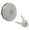 Chrome Locking Gas Cap