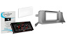 RR00039K Holley 6.86 in. Digital Dash & Bezel Kit w/ Screen Protector Fits 1987-1993 Ford Mustang - image 1
