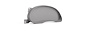 RR00063 Blank Dash Bezel, 1994-2004 Ford Mustang