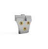 RR00264-DD Holley Sniper 5 in. Screen Mount, Threaded w/Dash Defense - image 1