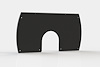 RR00351 Digital Dash Bezel, 1982-1989 Chevy Camaro, Blank - image 1