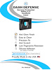RR00358 Dash Defense Holley 3.5 in. Digital Dash Screen Protector - image 1