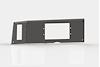 RR00360 Holley 7 in. Digital Dash Bezel, 1982-1985 Chevy S10 (w/ A/C) - image 1
