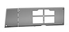 RR00410 Tinker 7 in. Digital Dash Bezel, 1982-1985 Chevy S10 (w/o A/C) - image 1