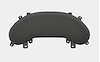 RR00444 Blank Digital Dash Bezel, 1997-2004 C5 Corvette - image 1