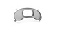 RR00502 FuelTech FT600 Digital Dash Bezel, 1998-2004 Chevy S10 - image 1