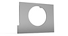 RR00555 Ash Tray Panel for 1988-1994 Chevy OBS, (1) 52 mm - image 1